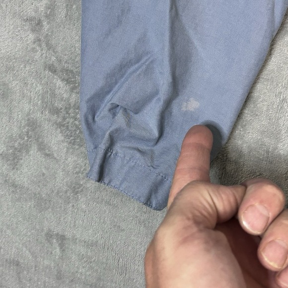 Columbia Women's M Hooded Lightweight Jacket Blue Full Zip Nylon Blend WL3014 - Picture 7 of 11